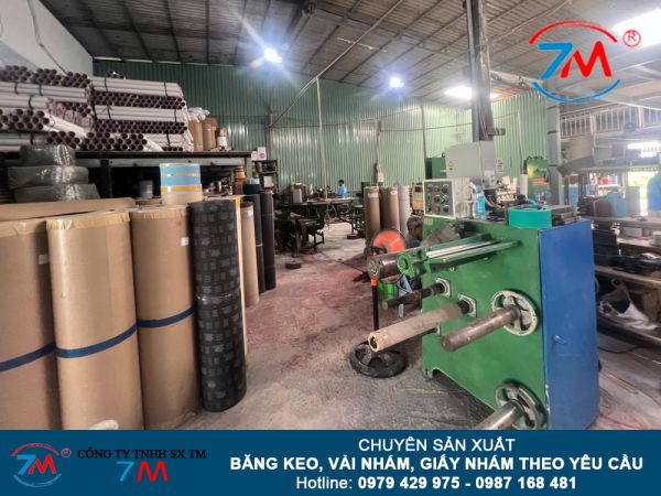 Dây chuyền sản xuất giấy nhám