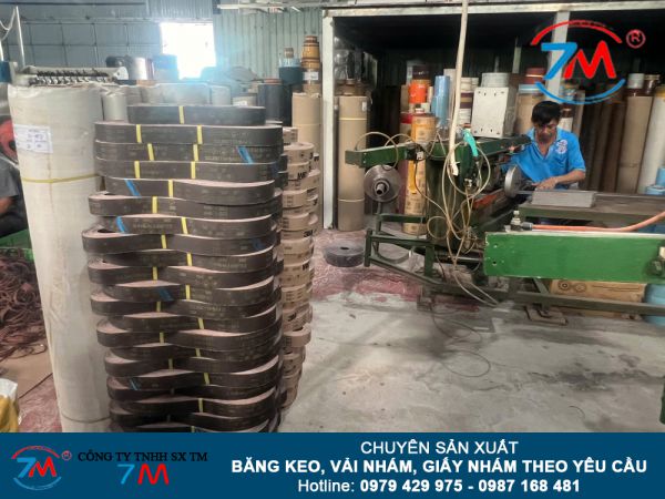 Dây chuyền sản xuất giấy nhám